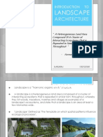 Introduction To Landscape & Ecology - ARUNRAJJ