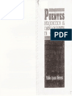 Pablo Apaza Herrera Puentes Introduccion Al Diseno de Puentes en Concreto PDF