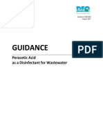 Guidance Document-Peracetic Acid WQD-003 Aug 2017