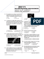 Sakthi 1: Me-Basic Engg. & Sciences - 2011
