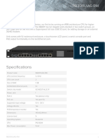 MikroTik RB3011UiAS-RM Router Performance