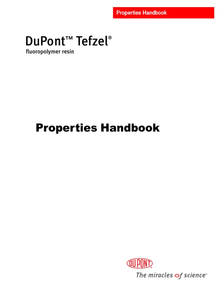 Tefzel PDF | PDF | Ultimate Tensile Strength | Creep (Deformation)