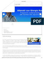 G Rondelli L'Interval Training PI