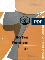 Ferrosilicon Sink Float Separation DMS Dense Media Separation