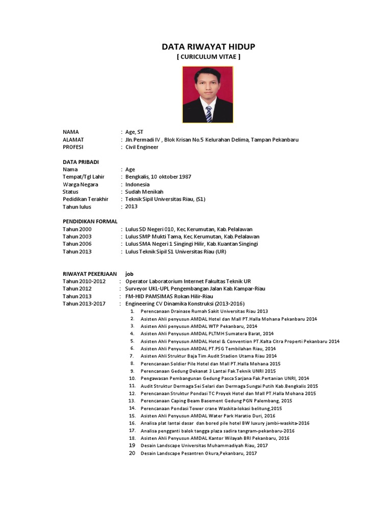 CV Age | PDF
