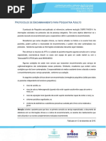 Protocolos de Encaminhamento Para Psiquiatria UFRGS