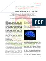 Artificial Intelligence-A Literature Survey of Blue Brain
