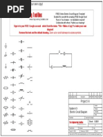 Electric Circuit Diagram Template