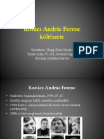 Kovács András Ferenc Költészete