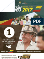 Rendición de Cuentas 2017 de la Gobernación de Bolívar (Bolívar Sí Avanza)
