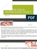 Urgensi Hala-Haram Bone Graft