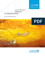 Unicef Adolescent Brain A Second Window of Opportunity A Compendium
