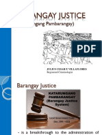 Barangay Justice