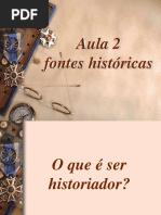 Aula 2 - Fontes Históricas