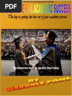 THE PRICE FOR ACADEMICS SUCCESS