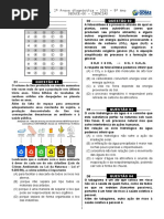 2ª P.D. - 2015 (Ciências 9º Ano) - BLOG Do Prof. Warles