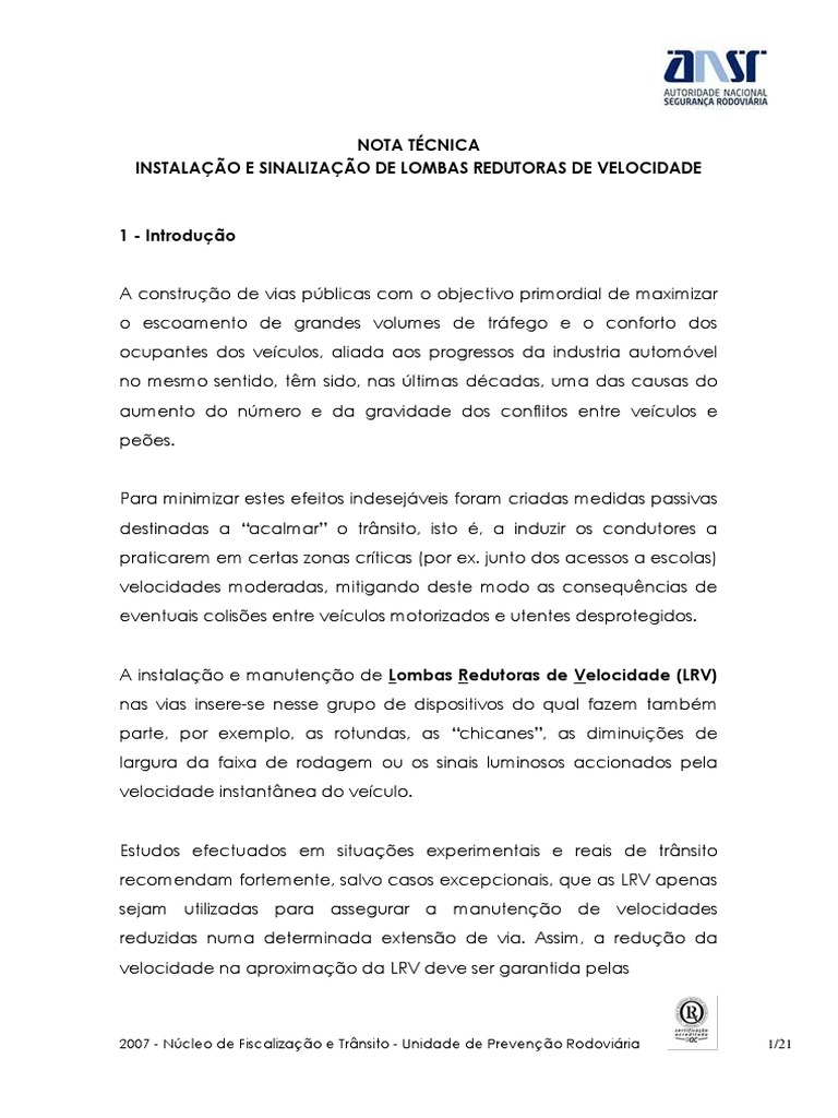 LRV Atualizado PDF | PDF | Tráfego | Transporte