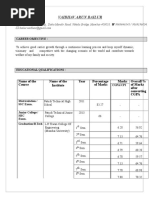 technical CV