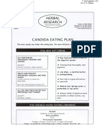 Candida Eating Plan