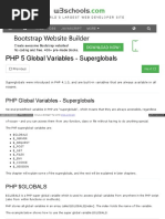 Www W3schools Com Php Php Superglobals Asp Pdf Hypertext Transfer Protocol Web Server