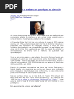 Nuno Crato e a Mudança de Paradigma Na Educação