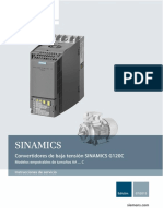 G120C - BA7 - 0715 - PI - Esp, Drive Siemens PDF