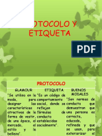 Protocolo y Etiqueta