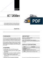 Icom IC-208H Instruction Manual