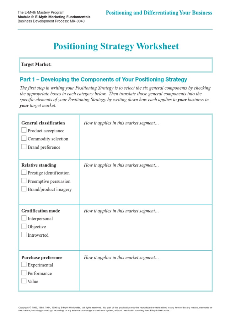 Positioning and Differentiating | PDF | Brand | Marketing