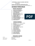 Susunan Pengurus Psds