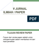 Review Jurnal Ilmiah
