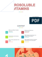 Water-Soluble Vitamins Functions and Requirements