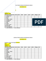 Jadwal Pemeliharaan Kendaraan Harian