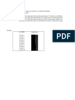 Exemplu Conditional Formatting