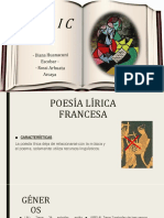 Poesía Lírica Francesa (Medieval)