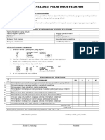 Evaluasi Pelatihan