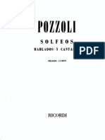 Pozzoli - Solfeos Hablados y Cantados