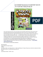 Download Walk Through Dan Resep Masakan Harvest Moon Back to Nature Terlengkap by gegho SN37323339 doc pdf