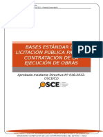 Bases Estándar de Licitación Pública