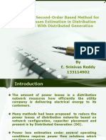 A Practical Second-Order Based Method for Power Losses Estimation in Distribution Systems With Distributed Generation