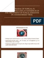 Re-Appraisal of Topical 1% Voriconazole and 5% Natamycin