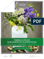 Fabricacion de Suplementos Alimenticios PDF