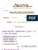 Microeconomía Resumen-I - 2017-II