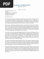 Letter of Support for Southwest Chief TIGER Grant