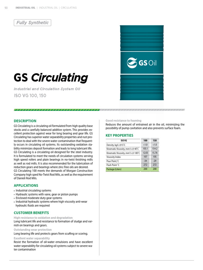 Steel Industry Circulating Oil | PDF | Building Engineering | Soft Matter