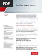 Oracle Retail Advanced Clustering