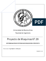 Perdidas - Rendimientos y Factor Servicio en Transmisiones Mecanicas v12.08