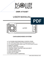 Manual Absolute 4.8 DVD BT Dmr-475abt
