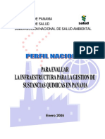 Panama - National - Profile - Desechos Quimicos