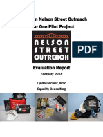 Downtown Nelson Street Outreach - Year One Pilot Project Evaluation - Oct 2016 - Oct 2017 - FINAL